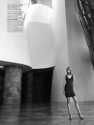 Diana Gartner ~ L'Officiel France February 1998 by Andre Rau