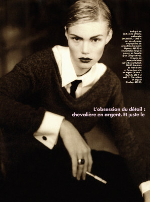 Diana Gartner ~ Elle France September 1997 by Noelle Hoeppe