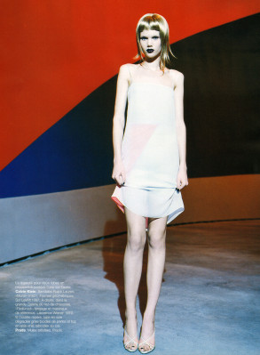 Diana Gartner ~ L'Officiel France February 1998 by Andre Rau