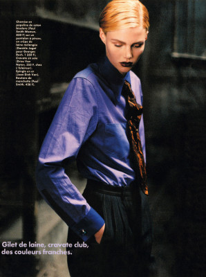 Diana Gartner ~ Elle France September 1997 by Noelle Hoeppe