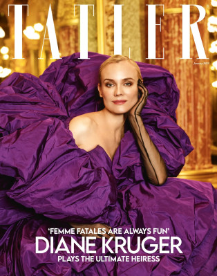 Diane Kruger ~ Tatler U.K. January 2023 by Luc Braquet 