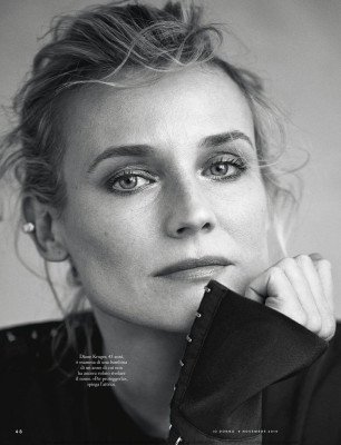 DIANE KRUGER in Io Donna Del Corriere Della Sera, November 2019