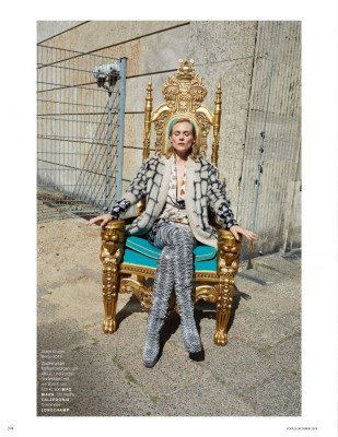 Diane Kruger – Vogue Germany October 2019 Issue
