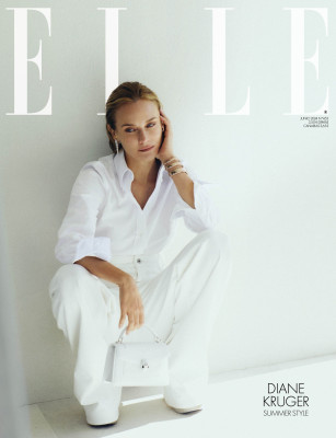 Diane Kruger ~ Elle España 06.2024 by Xavi Gordo