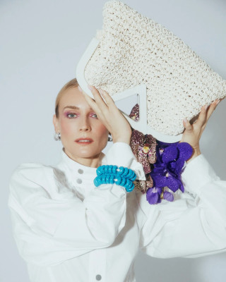 Diane Kruger by Ruo Bing Li for The Laterals (2021)⁣ 