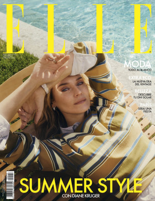 Diane Kruger ~ Elle España 06.2024 by Xavi Gordo