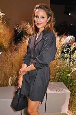 Dianna Agron at Hermès Fashion Show in Paris 09/30/23