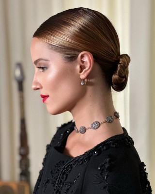Dianna Agron at New York City Ballet Fashion, October 2023