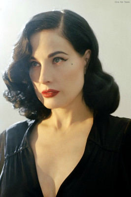 Dita Von Teese - Camille Vivier Photoshoot 2017