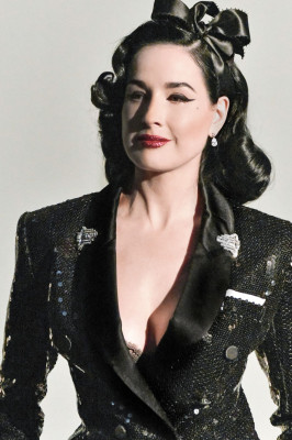 DITA VON TEESE at Alexis Mabille Spring/Summer 2020 Fashion Show in Paris 01/21/