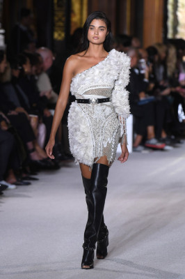 Daniela Braga – Balmain Fashion Show in Paris 
