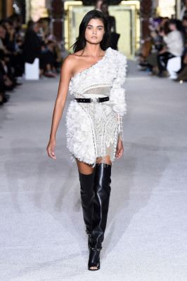 Daniela Braga – Balmain Fashion Show in Paris 
