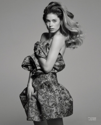 DOUTZEN KROES in Elle Magazine, March 2020