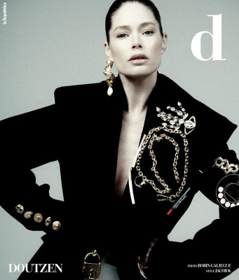 Doutzen Kroes ~ D la Repubblica ‘The Fashion Issue’ Volume #1 2024 by Robin Gali