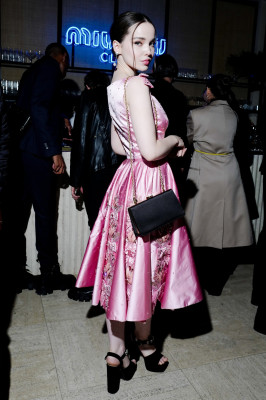 Dove Cameron-Miu Miu Nuit Club Event in New York