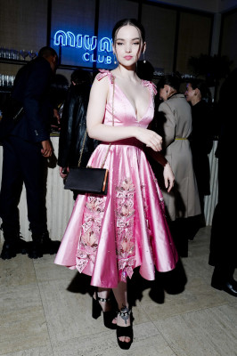 Dove Cameron-Miu Miu Nuit Club Event in New York