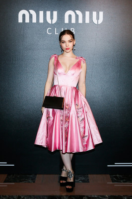 Dove Cameron-Miu Miu Nuit Club Event in New York