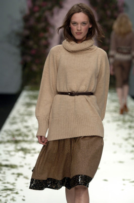 Dovile Virsilaite for Betty Jackson FW 2004