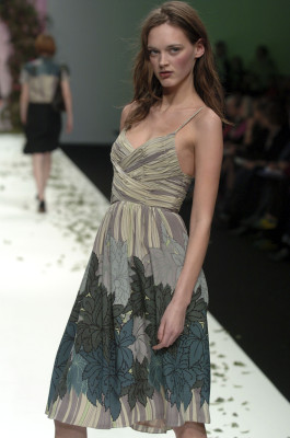 Dovile Virsilaite for Betty Jackson FW 2004