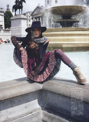 Dree Hemingway ~ Vogue Japan (Nippon) January 2010 by Angelo Pennetta