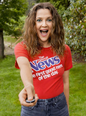 DREW BARRYMORE in Instyle Magazine, August 2020