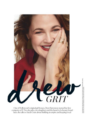 Drew Barrymore – Marie Claire Magazine Australia April 2019 Issue