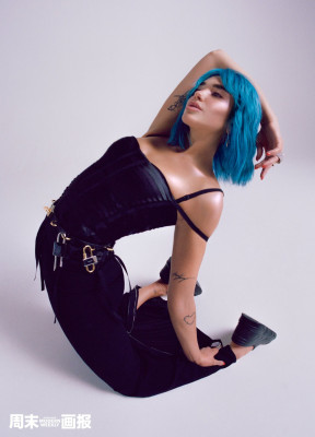 Dua Lipa by Daniel Sannwald for Modern Weekly China // 2021