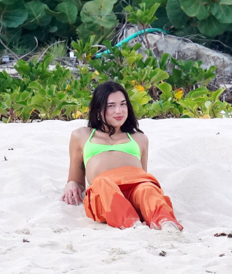 Dua Lipa - St. Barts, Caribbean 12/31/2021 