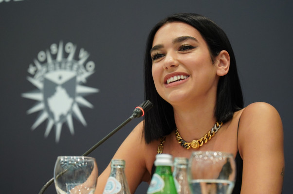 Dua Lipa - Sunny Hill Festival Press Conference in Pristina, Kosovo 08/02/2019