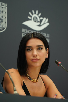 Dua Lipa - Sunny Hill Festival Press Conference in Pristina, Kosovo 08/02/2019