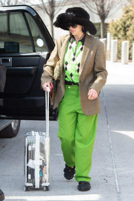 Dua Lipa - JFK Airport in New York 02/03/2019