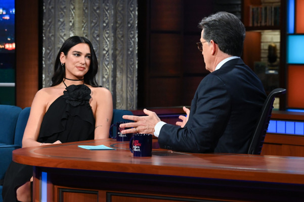 Dua Lipa - The Late Show with Stephen Colbert in New York 02/03/2022