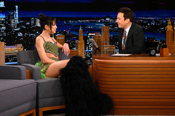 Dua Lipa - The Tonight Show with Jimmy Fallon in New York 03/03/2022