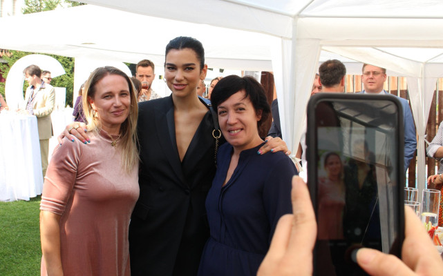 Dua Lipa - British Embassy in Pristina, Kosovo 08/04/2019