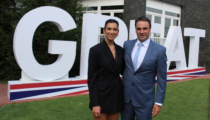 Dua Lipa - British Embassy in Pristina, Kosovo 08/04/2019