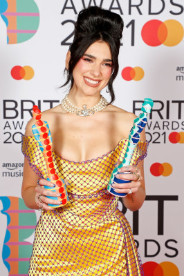 Dua Lipa - Brit Awards in London 05/11/2021