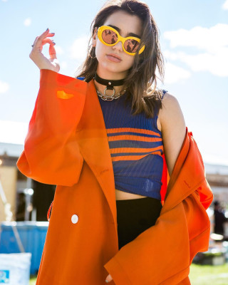 Dua Lipa at The Governors Ball 2017