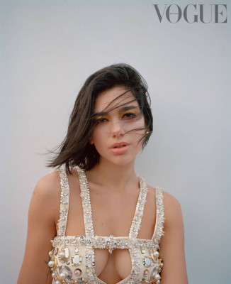 Dua Lipa by Nadine Injever for Vogue UK January 2019