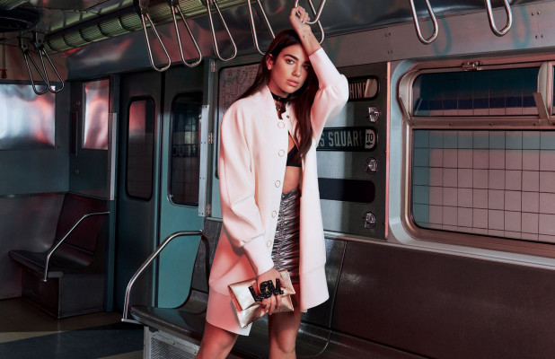 Dua Lipa by Sharif Hamza for Patrizia Pepe Spring/Summer Collection 2018