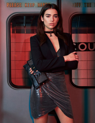 Dua Lipa by Sharif Hamza for Patrizia Pepe Spring/Summer Collection 2018