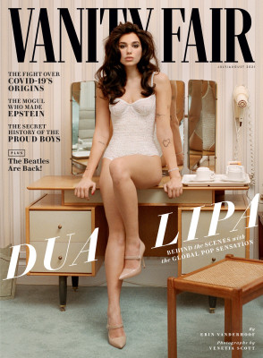 Dua Lipa by Venetia Scott for Vanity Fair US July/August 2021