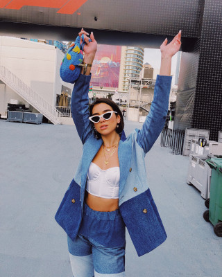 Dua Lipa in Baku, Azerbaijan 04/29/2018