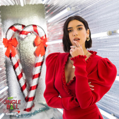 Dua Lipa by Zack Massey for Kiss FM Jingle Ball in Los Angeles 11/30/2018