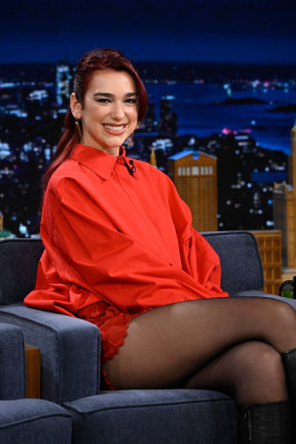 Dua Lipa at &quot;The Tonight Show Starring Jimmy Fallon&quot; in New York 12/04/23