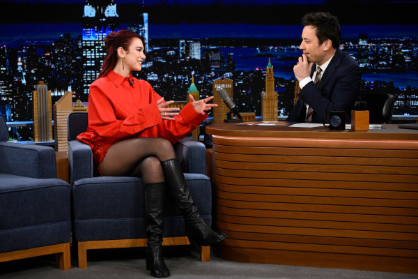 Dua Lipa at &quot;The Tonight Show Starring Jimmy Fallon&quot; in New York 12/04/23