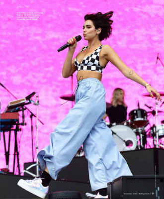 Dua Lipa – Rolling Stone India November 2019