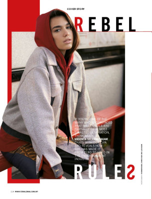 Dua Lipa in Female Magazine, July 2018