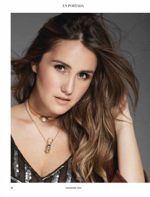 Dulce Maria in Vanidades Mexico, September 2018