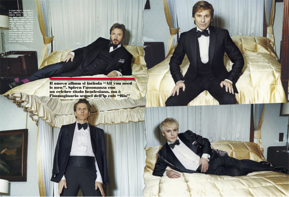 Duran Duran ~ L'Uomo Vogue April 2011