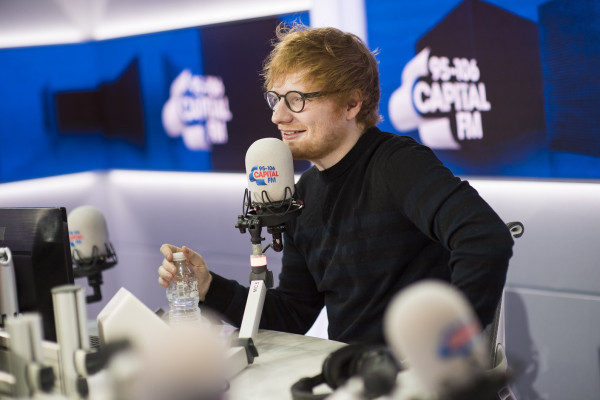 Ed Sheeran at Capital FM 03/01/2017